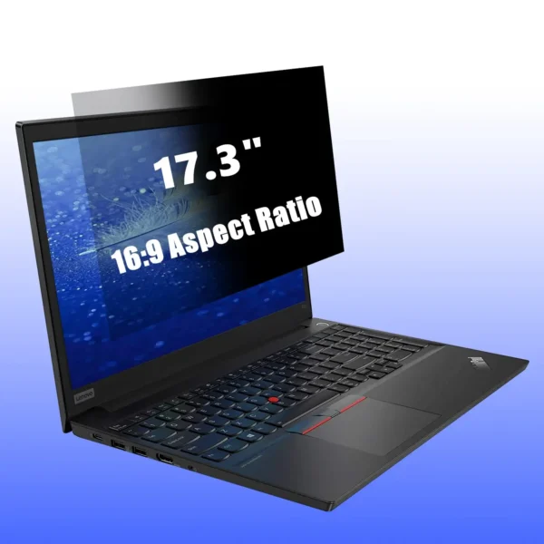 Filtre de confidentialité anti lumière bleue pour ordinateur 17.3" – Image 2