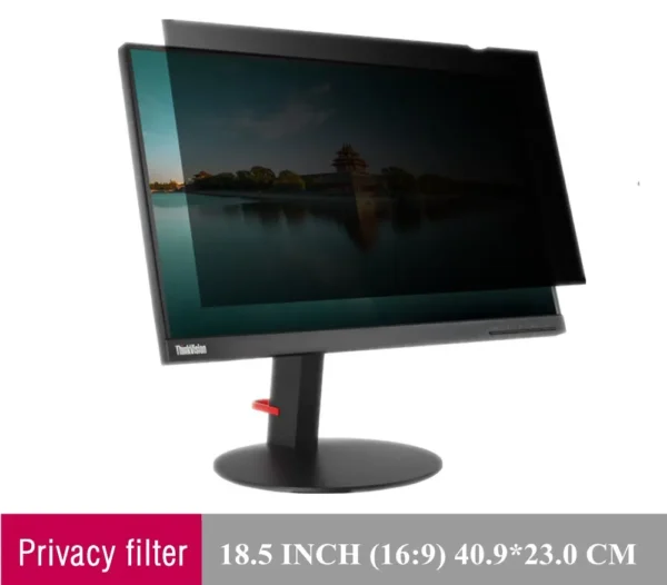 Filtre de confidentialité anti lumière bleue pour ordinateur 18.5"