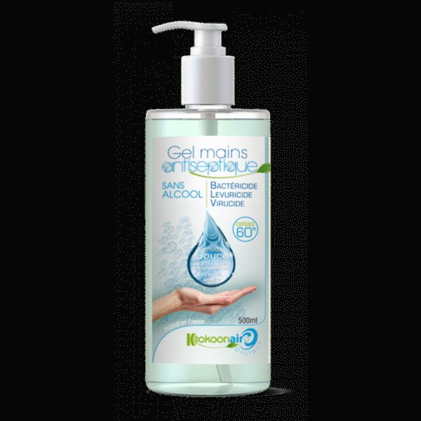 Gel Antiseptique pour les mains 60'' sans alcool 500ml – Image 2