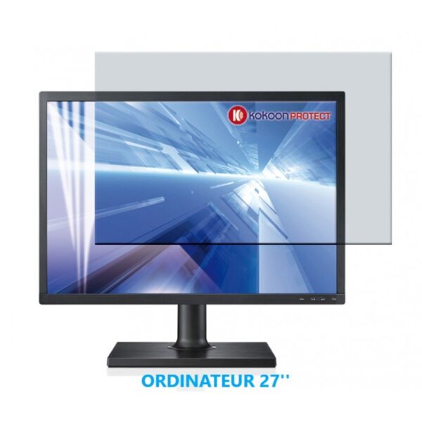 Filtre anti reflets pour Ordinateur 27'' ou inférieur