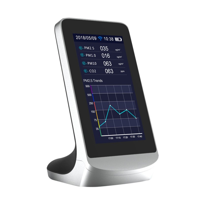 KAPM80 Détecteur de qualité de l'air multifonctions avec écran LCD – Image 4