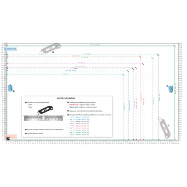 Film Protecteur – Anti-Reflets universel du 12,5'' au 17,3'' – Image 3