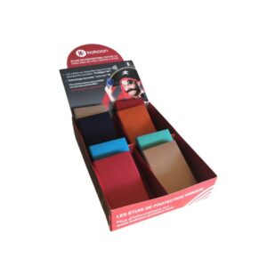 Présentoir de 8 porte-cartes Barrière RFID en aluminium couleur
