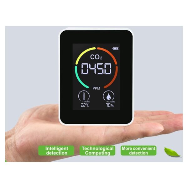 KAPM50 Détecteur de qualité de l’air en CO2 avec écran LCD – Image 3