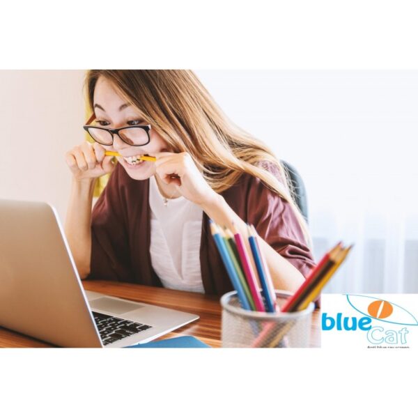 Lunettes anti lumière bleue BlueCat Screen - Femme – Image 2