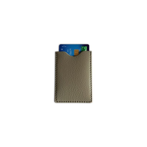 Présentoir de 16 Protège CB Barrière RFID en simili cuir 1 carte – Image 2