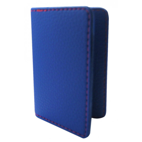 Présentoir de 16 Protège CB Barrière RFID en simili cuir 2 cartes – Image 2