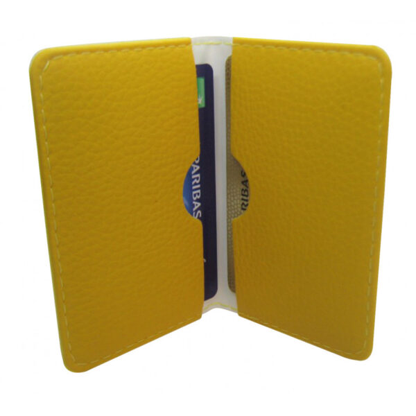 Présentoir de 16 Protège CB Barrière RFID en simili cuir 2 cartes – Image 7