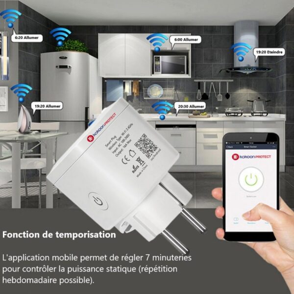 PRISE WIFI INTELLIGENTE – Image 8
