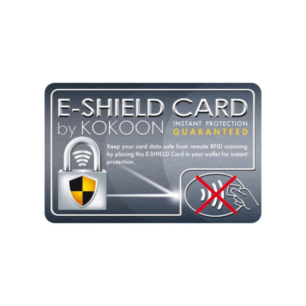 Présentoir de 10 cartes Barrière RFID E-Shield – Image 3