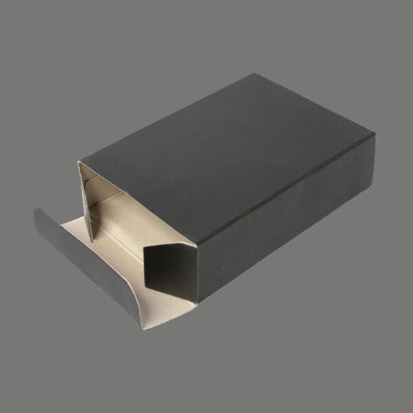 Porte cartes Barrière RFID Aluminium & Simili cuir noir - Rouge