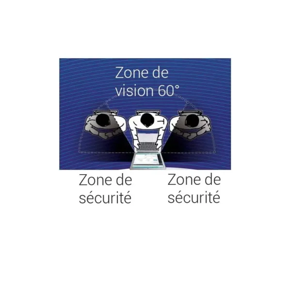 Filtre de confidentialité anti lumière bleue pour ordinateur 24" 16/9e – Image 4