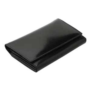 Portefeuille femme compagnon barrière anti-RFID - Noir