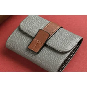 Portefeuille Accordéon 12 poches, barrière RFID KOKOON - Gris