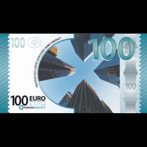 Billet Barrière RFID Kokoon Banknote Visuel Gratte Ciel