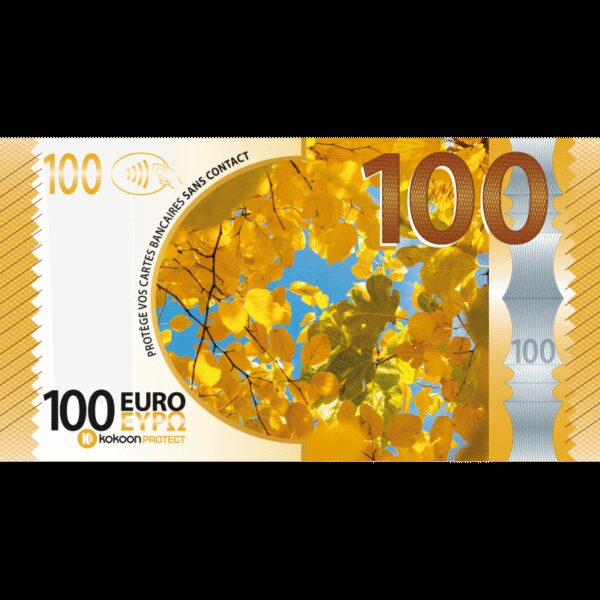 Billet Barrière RFID Kokoon Banknote Visuel Automne