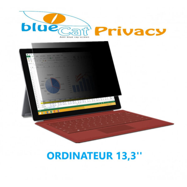 Filtre de confidentialité anti lumière bleue pour ordinateur 13.3" 294X165 – Image 2