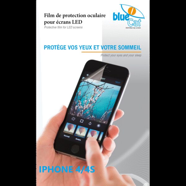 Filtre anti lumière bleue pour iPhone 4/4S