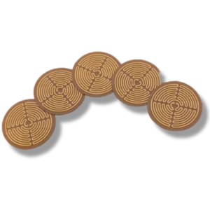 LOT DE 5 PATCHS UNIVERSELS GOLD, badge de protection anti ondes pour smartphones
