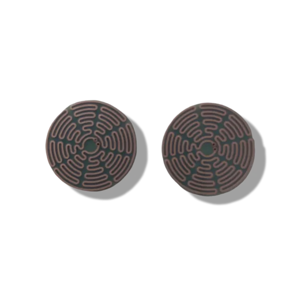 PACK DE DEUX PATCHS POUR BRACELET SILICONE