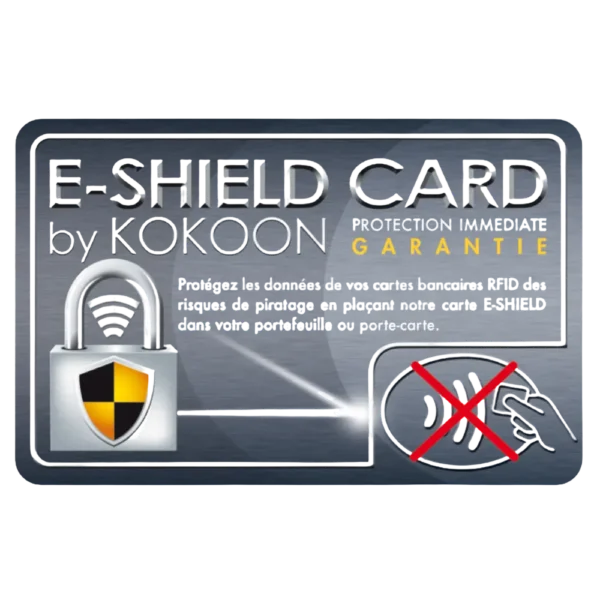 Carte Barrière RFID E-Shield Card