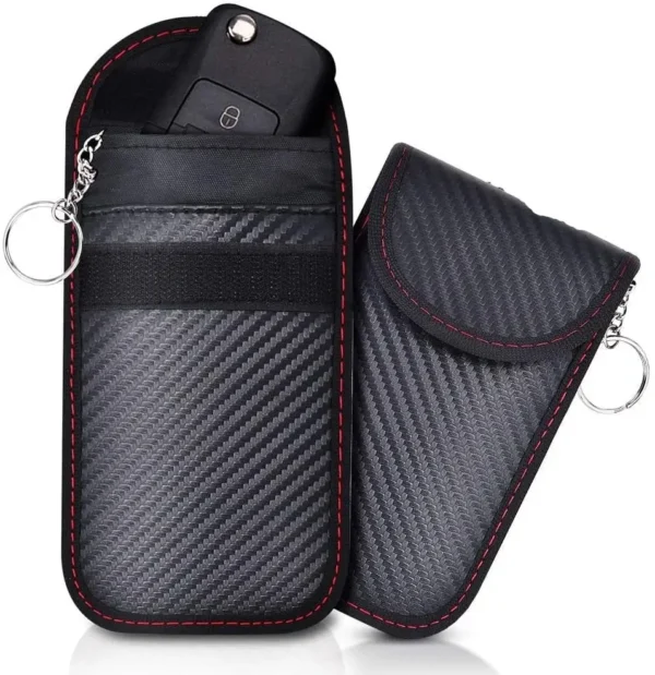 PRESENTOIR DE 12 POCHETTES ANTI ONDES POUR CLEFS DE VOITURE – Image 6