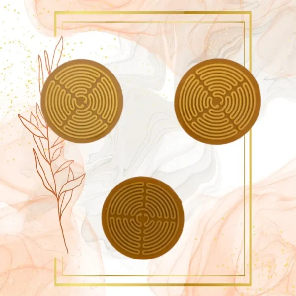 LOT DE 3 CLEAN WAVES UNIVERSEL GOLD, badge de protection anti ondes pour smartphones – Image 6