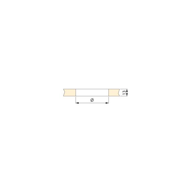 Emuca Lot de 7 passe-câbles circulaires, diamètre 80mm, à encastrer Zamak, Chromé, – Image 6