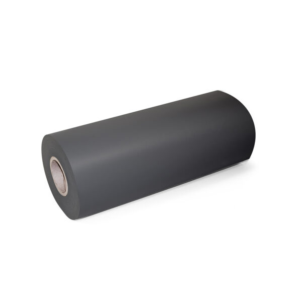 Emuca Tapis antidérapant pour tiroir, effet textile, longueur 20m x 480mm, plastique, Gris antracite