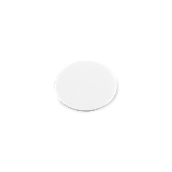 Emuca Lot de 900 cache-vis, adhésifs, diamètre 13mm, plastique, blanc – Image 2
