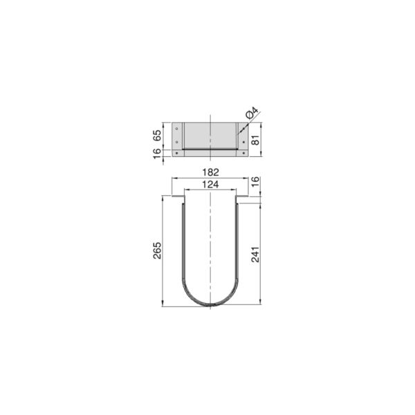 Emuca Lot de 10 Economiseurs de siphon de tiroir de salle de bain, courbés, Plastique, Blanc – Image 5