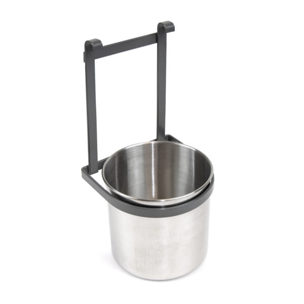 Emuca Porte-couverts de cuisine Titane, acier, gris anthracite