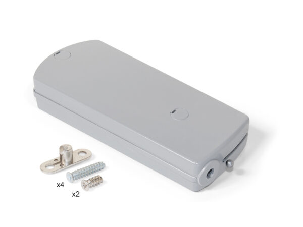 Emuca Mécanisme de porte Relevable Microwinch, 14kg, Acier et Plastique, Gris