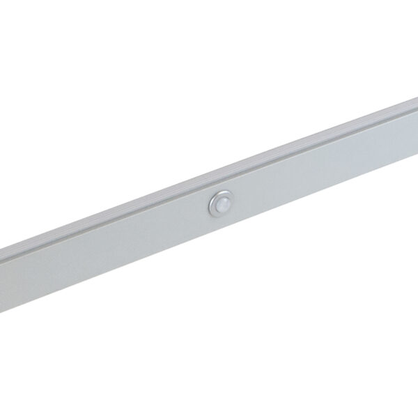 Emuca barre de penderie pour armoire Castor avec lumière LED, batterie amovible et détecteur de mouvement, 1.158, Anodisé mat – Image 4
