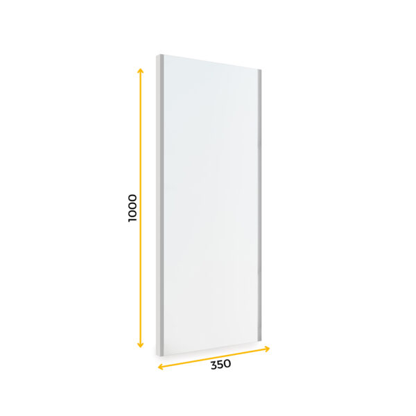Emuca miroir extractible pour l'intérieur de l'armoire, Peint en aluminium, Acier et Plastique et Verre. – Image 10