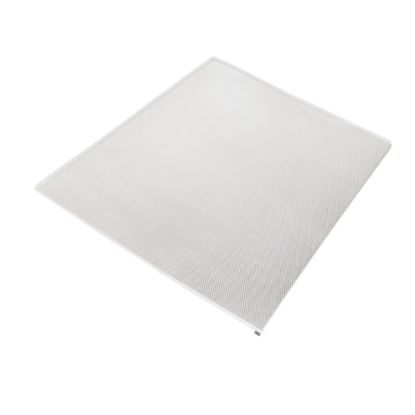 Emuca Protecteur de fond pour meuble de cuisine, 16mm, module 900mm, 868x580mm, Plastique et Aluminium, Aluminium naturel