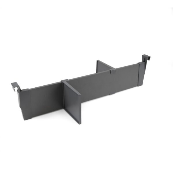 Emuca Kit d'accessoires de séparation pour intérieurs de tiroirs Vertex-Concept, largeur 600 mm, Aluminium et Plastique, Gris antracite – Image 5