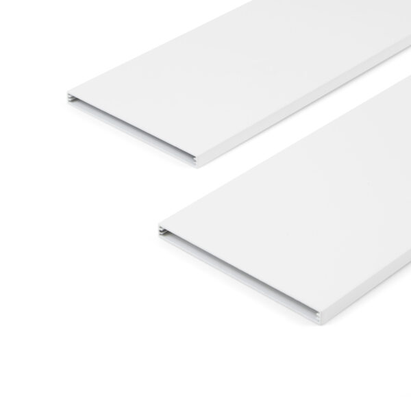 Emuca Lot de séparateurs pour l'intérieur des tiroirs Vertex-Concept, 900, Peint en blanc, Aluminium et Plastique. – Image 10
