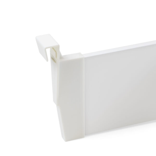 Emuca Lot de séparateurs pour l'intérieur des tiroirs Vertex-Concept, 900, Peint en blanc, Aluminium et Plastique. – Image 5