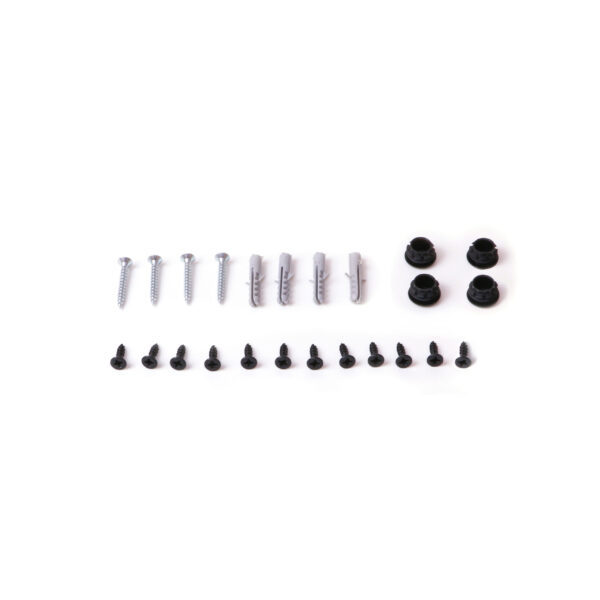 Emuca Jeu de Lader Cadre d'étagère, hauteur 830mm, Acier, Peint en noir – Image 5