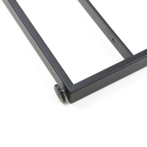 Emuca Jeu de Lader set de cadres d'étagères, hauteur 1150mm, Acier, Peint en noir – Image 7