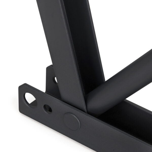 Emuca Jeu de ensemble de mécanismes de levage pour table basse, permet de lever la table de 135mm, Acier, Peint en noir – Image 7