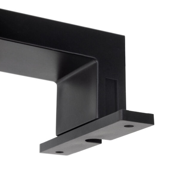 Emuca Spot LED pour miroir de salle de bain Virgo (AC 230V 50Hz), 6 W, Peint en noir, Plastique – Image 4