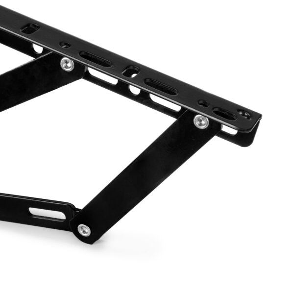 Emuca Jeu de ensemble de levage pour lits, ouverture latérale, pour lits de 90 cm, Acier, Peint en noir – Image 4