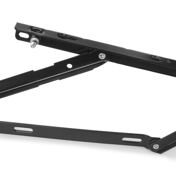 Emuca Jeu de levage pour lits lits, ouverture frontale, pour lits de 135 cm, Acier, Peint en noir – Image 4