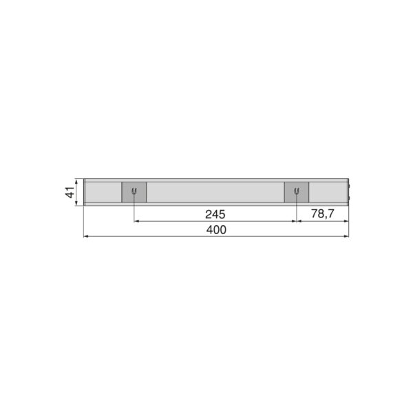 Emuca Luminaire LED Kaus rechargeable par usb avec détecteur de mouvement, L 400 mm, Anodisé mat, Plastique et Aluminium – Image 16