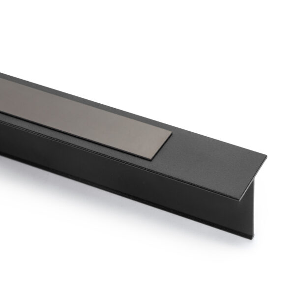 Emuca Kit de tray, 2 paniers d'organisation et cadre de roulement soft close pour armoires, réglable, module 800mm, Noir texturé – Image 12