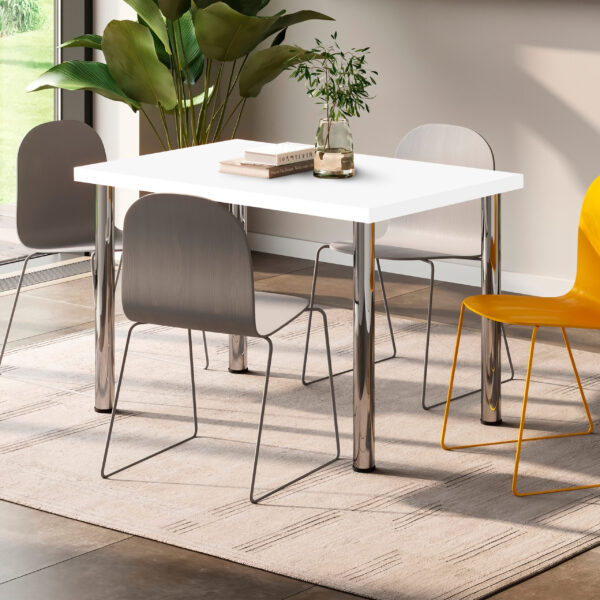 Emuca Plateaux de table, 1150x750, Peint en blanc, Bois – Image 2
