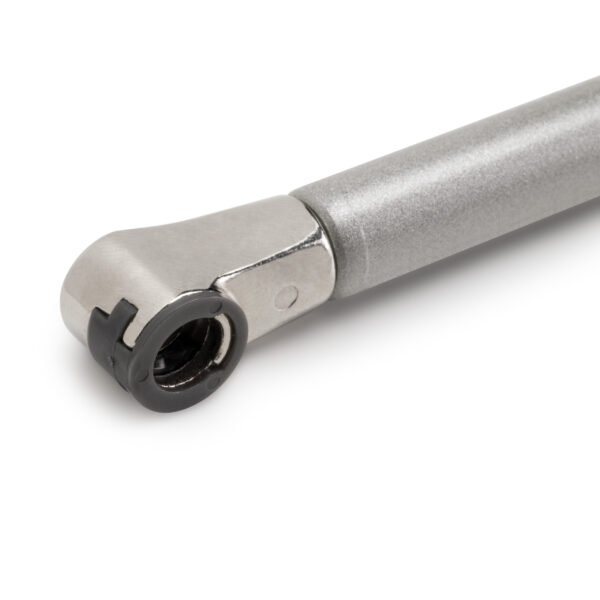 Emuca Piston de porte relevable Thin, diamètre 12mm, avec loquets, 5kg, acier et plastique, nickelé mat – Image 6