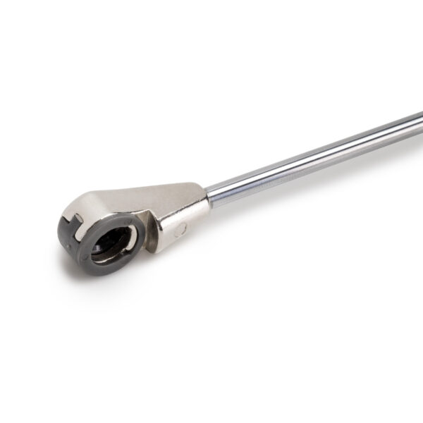 Emuca Piston de porte relevable Thin, diamètre 12mm, avec loquets, 5kg, acier et plastique, nickelé mat – Image 7